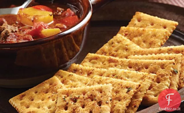 Cracker piccanti al peperoncino