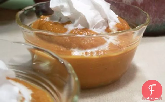 Crema pasticcera di zucca non casearia