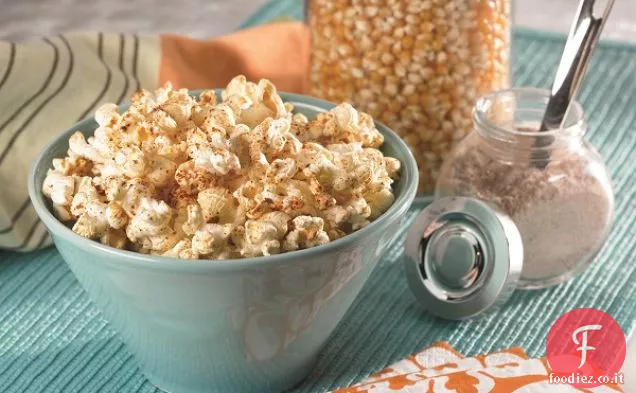 Popcorn vegano dolce e piccante