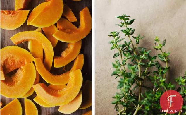 Zucca al burro in crosta