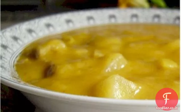 Cremoso Vegan patate porro zuppa