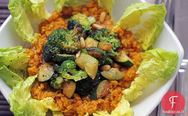 Lenticchie Rosse, Broccoli e Zucchine