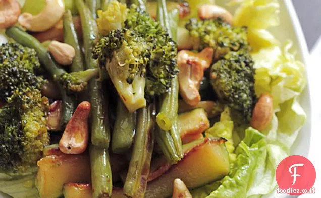 Fagiolini, broccoli e zucchine
