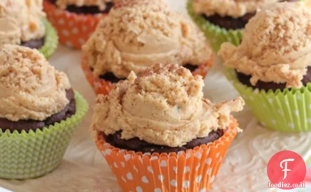 Due ingredienti cioccolato zucca Cupcakes