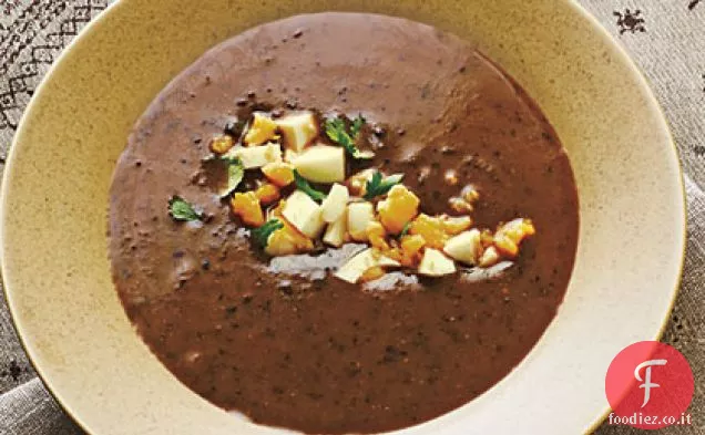 Zuppa di fagioli neri