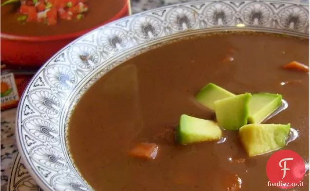 Veloce messicano (Cholent) Zuppa di fagioli