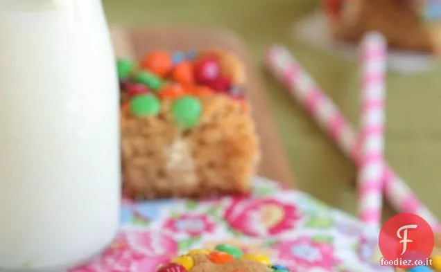 Cioccolato Bianco, Burro di Arachidi M e M Blondies