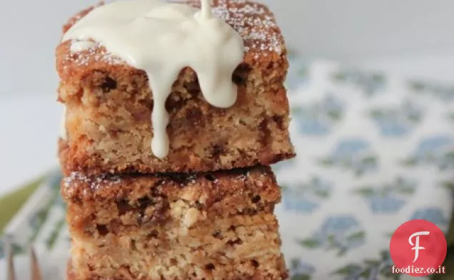 Cioccolato bianco Gingersnap Blondies