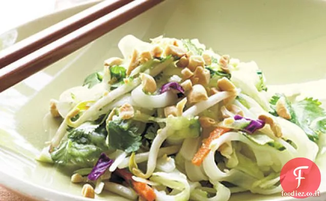 Noodle vietnamita-Lancio di verdure