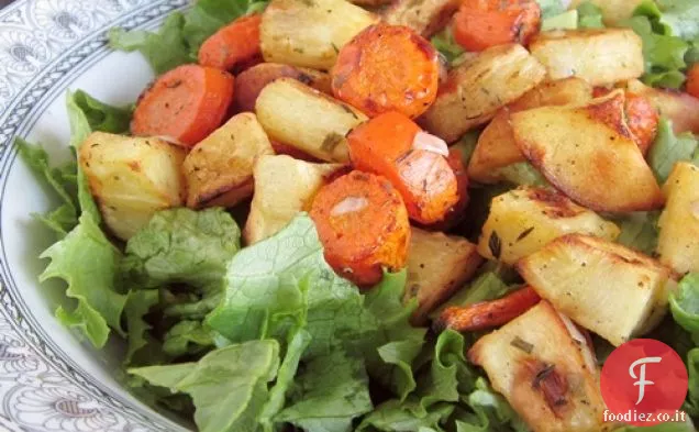 Verdure arrostite di radice agrodolce