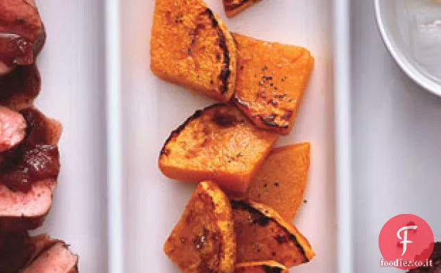 Zucca arrosto con succo di lime