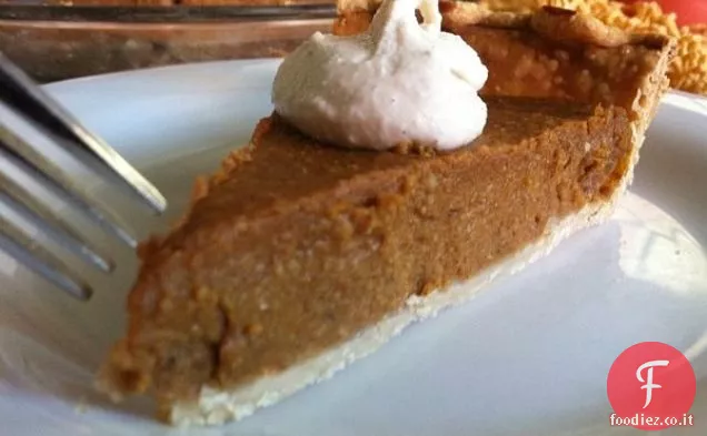 Torta di zucca vegana facile
