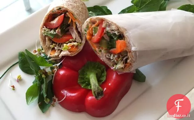 Involucro di menta nocciola