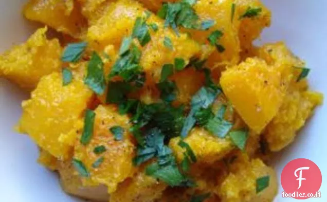 Zucca brasata e glassata