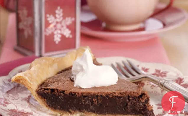 Torta di scacchi al cioccolato