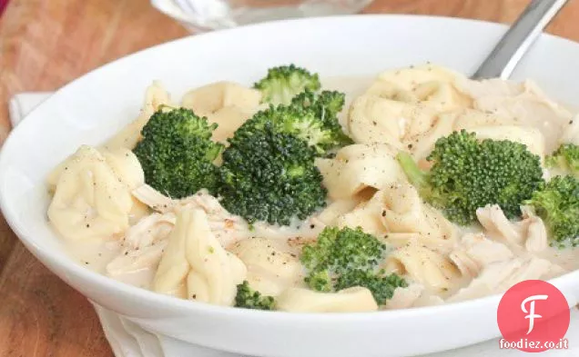 Tortellini di pollo Chipotle cremoso a cottura lenta