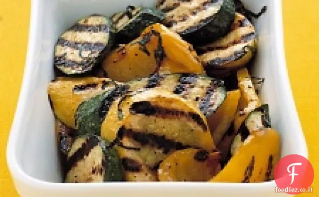 Zucchine grigliate e Zucca