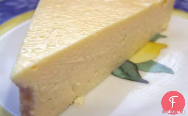 Cheesecake al limone vegano