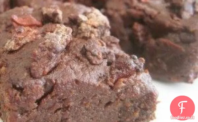 Fudgey Crudo Vegan Brownies