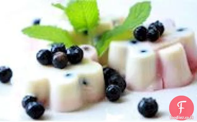 Mini stampi per frutta al limone e lime surgelati leggeri e cremosi