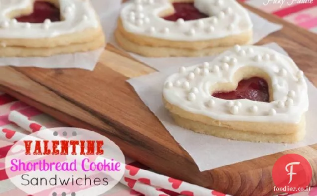 San Valentino Shortbread Cookie Panini