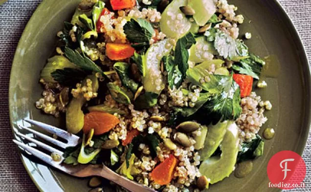 Insalata di quinoa e prezzemolo