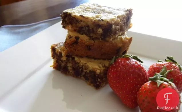 Brownie con gocce di cioccolato alla quinoa