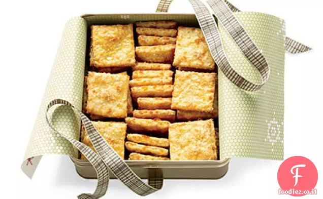 Cracker di avena e cheddar