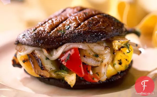 Hamburger di funghi