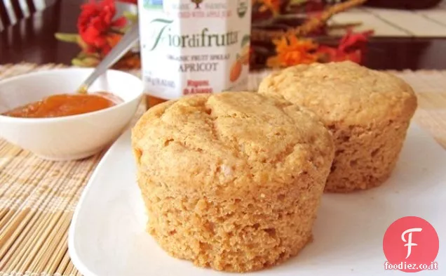 Muffin all'albicocca alla cannella per tutto l'anno