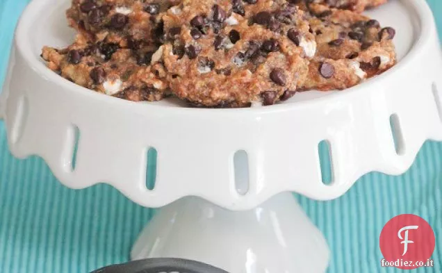 Quattro ingredienti Banana S'mores Cookies