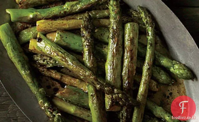 Asparagi Arrostiti con Burro Balsamico Rosolato