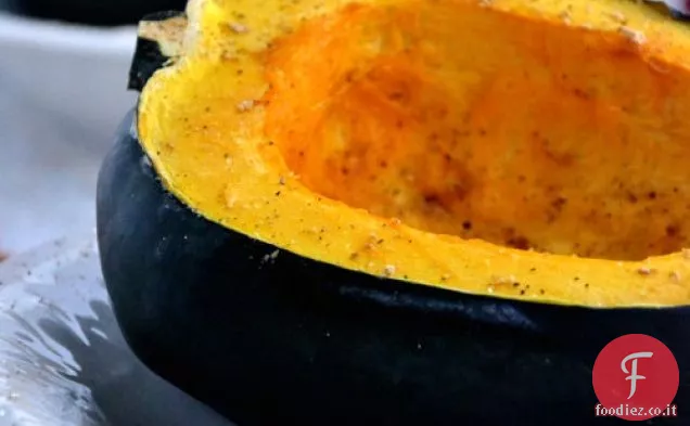 Squash di miele al forno sano