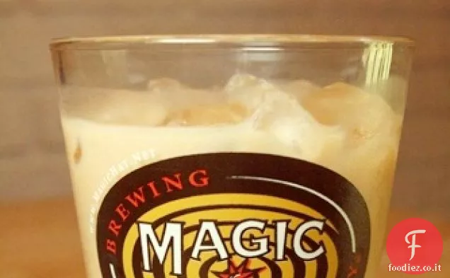 Vegan Caffè ghiacciato con un calcio