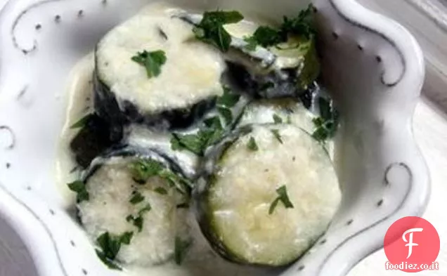Zucchine brasate al latte