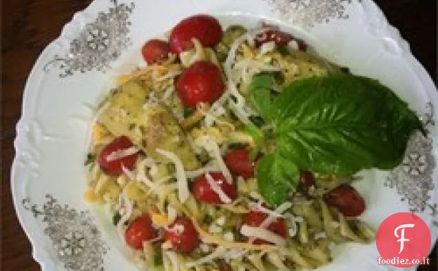 Favolosa insalata di pasta al pesto