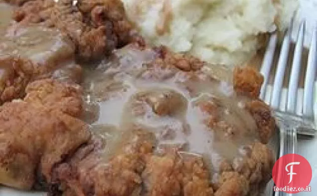 La migliore bistecca di pollo fritto