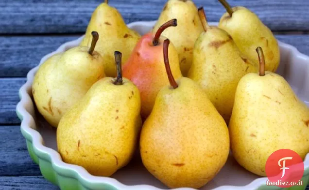 Una storia di recupero, e una per semplice salsa di pere