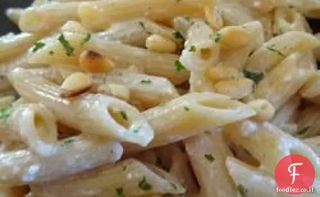 Pasta con salsa di yogurt