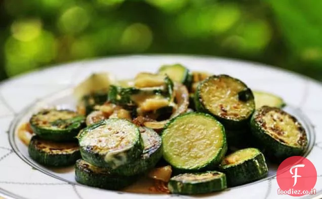 Zucchine saltate con Gruyère