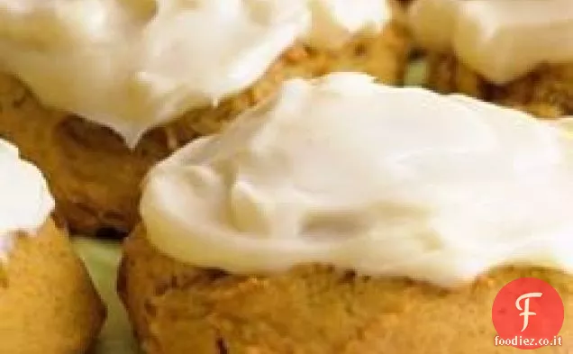 Biscotti di zucca con crema di formaggio glassa (Il meglio del mondo!)