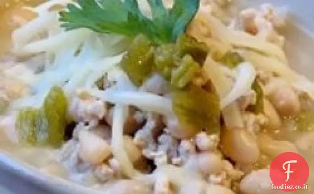 Peperoncino bianco con tacchino macinato