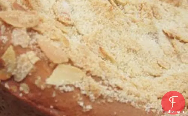 Torta di caffè al formaggio cremoso al lampone