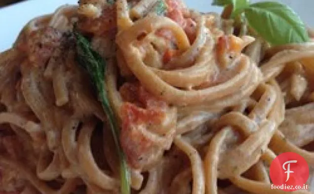 Salsa di crema di pepe rosso arrosto