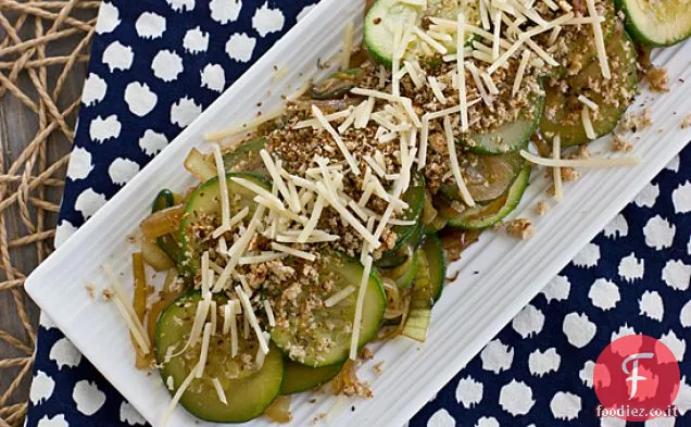 Zucchine impanate decostruite