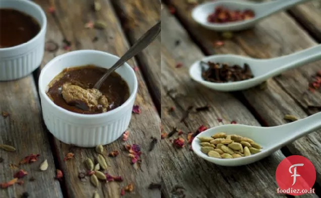 Crema pasticcera di melassa speziata Chai