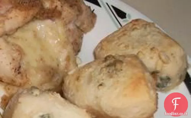 Morsi di formaggio blu