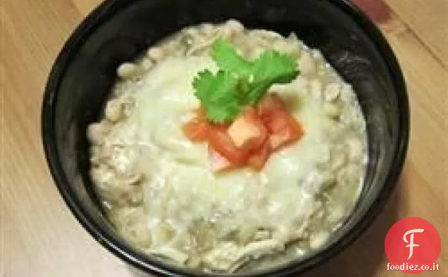 Fornello lento Peperoncino bianco con pollo