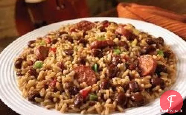 Uptown fagioli rossi e riso