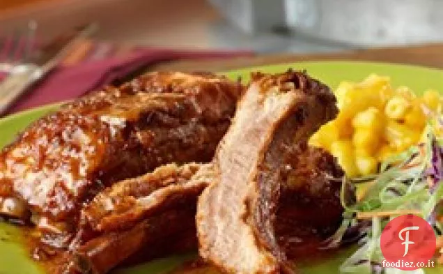 Costole dolci e speziate cotte lentamente